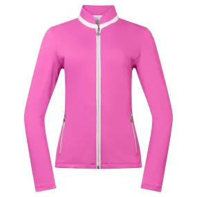 Pure Golf Mist Ladies Golf Jacket Azalea Pink