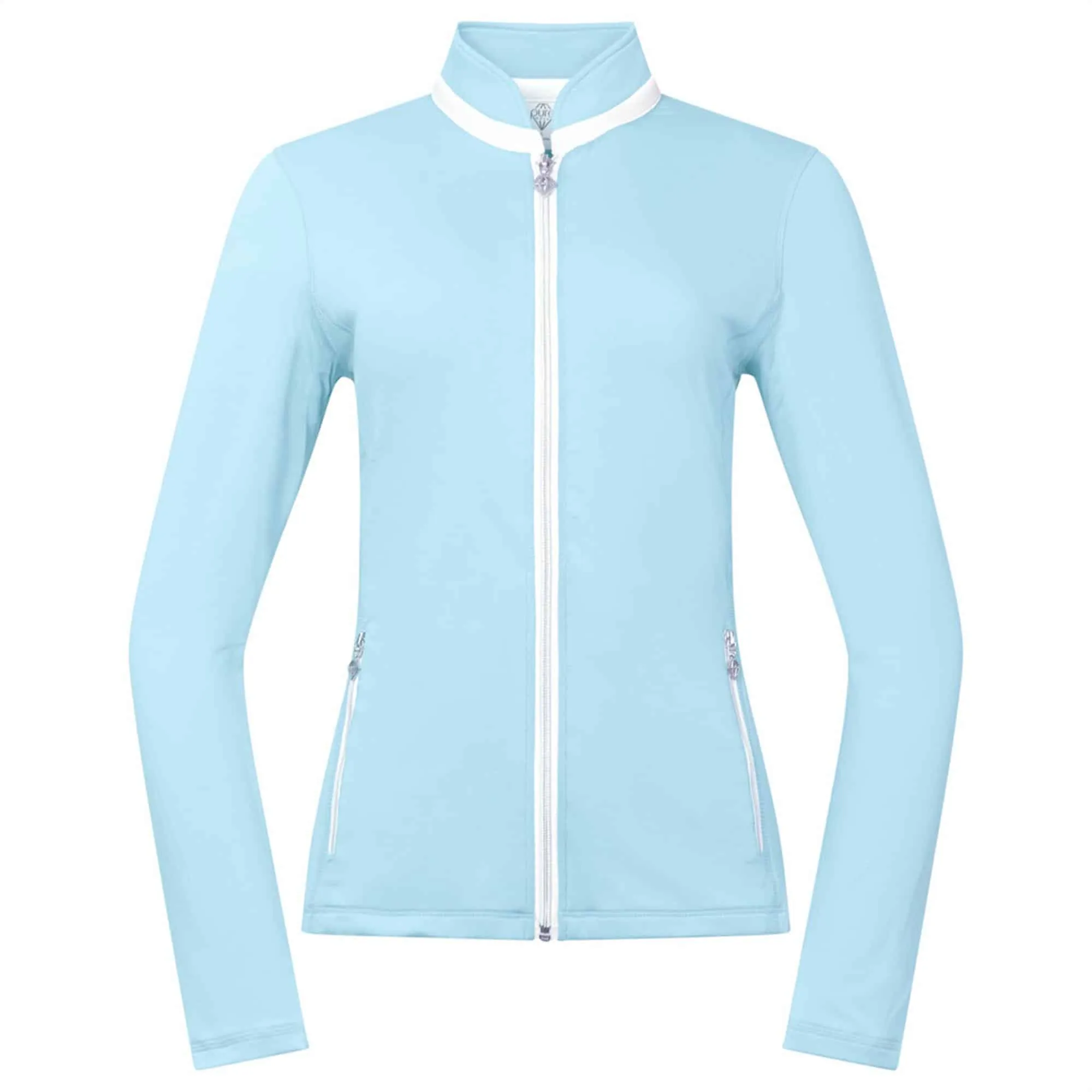 Pure Golf Mist Ladies Golf Jacket Pale Blue