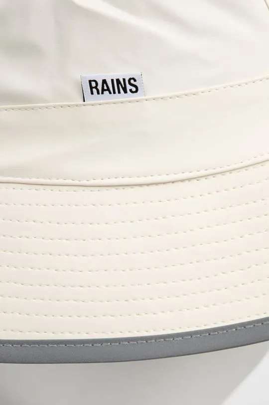 Rains hat 14070 Bucket Hat Reflective beige color