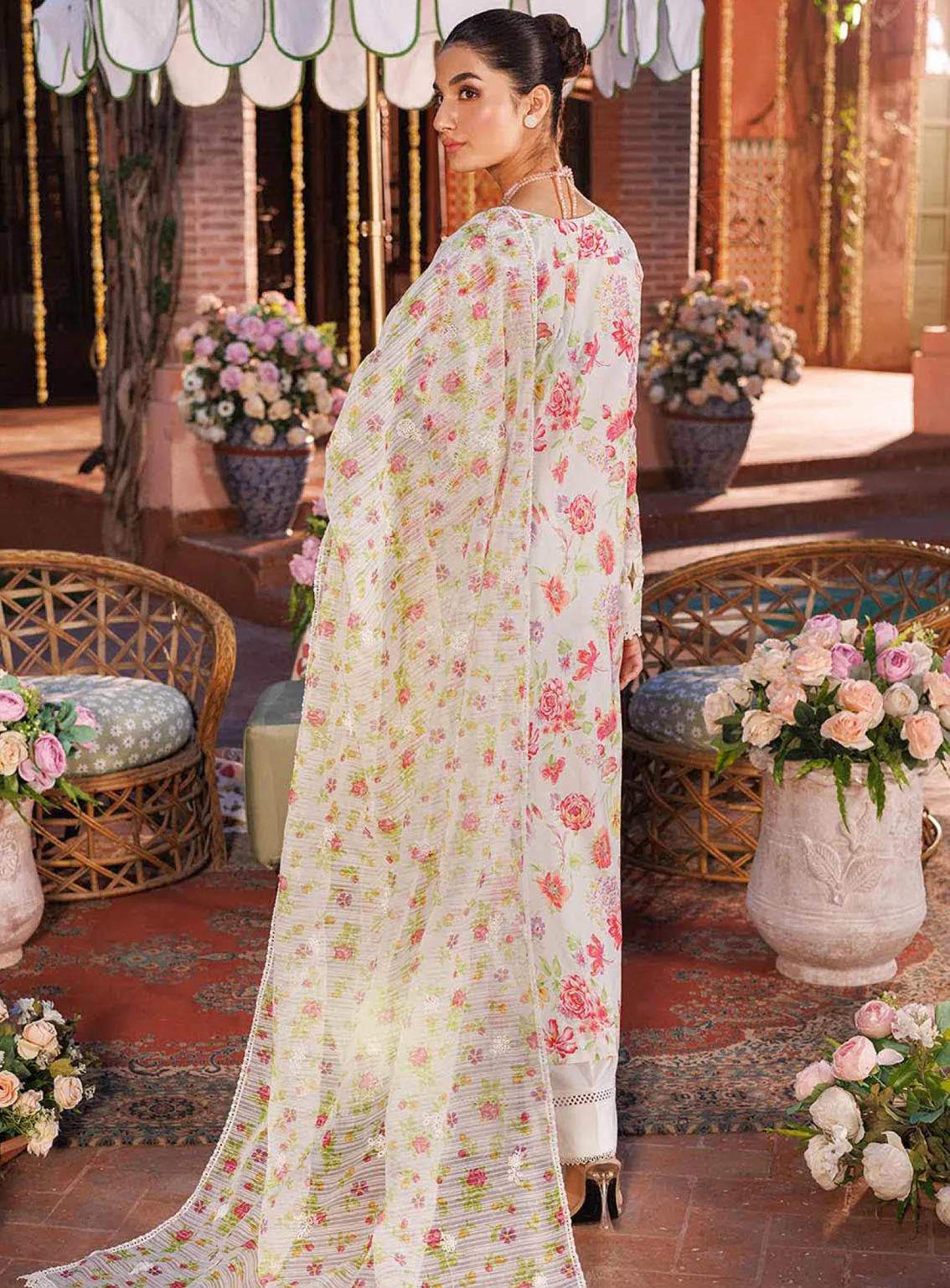 RajBari Printkari Exclusive Embroidered Lawn 3 Piece Unstitched Suit RBU24P EEL-6B