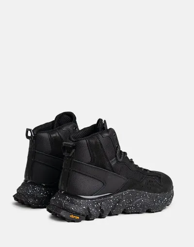 Replay Mens Split Moon Shoes Black