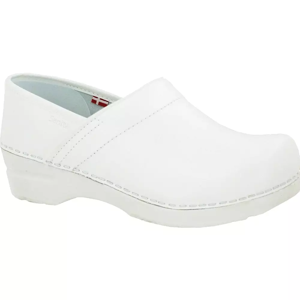 Sanita Women's Professional PU Slip-Resistant Chef Clog