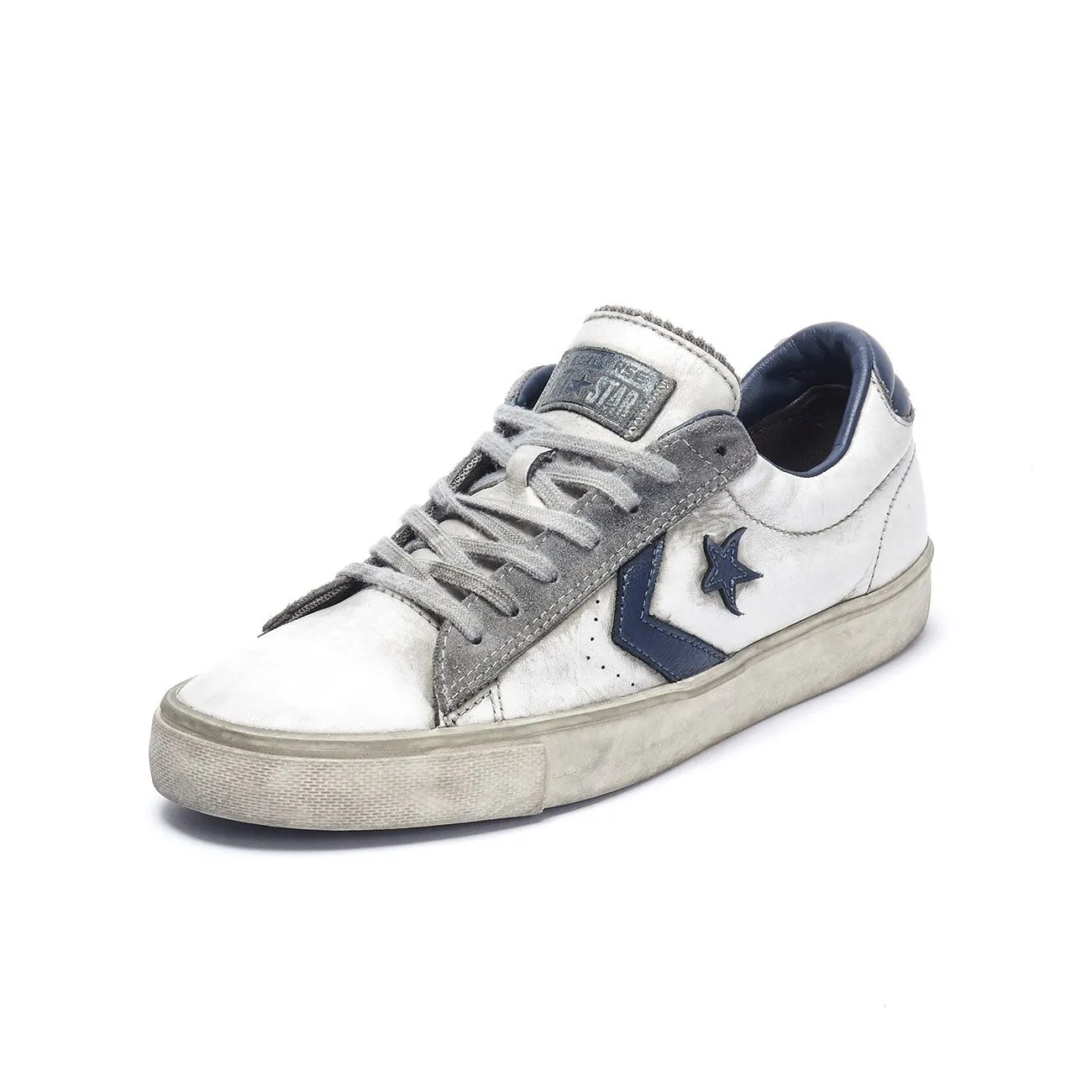 SNEAKERS PRO LEATHER VULC OX LTD Donna White Navy