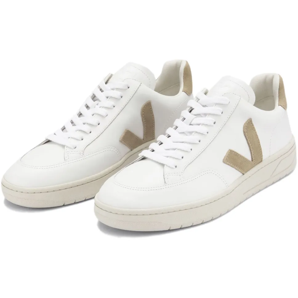 SNEAKERS V 12 LEATHER Donna White Dune