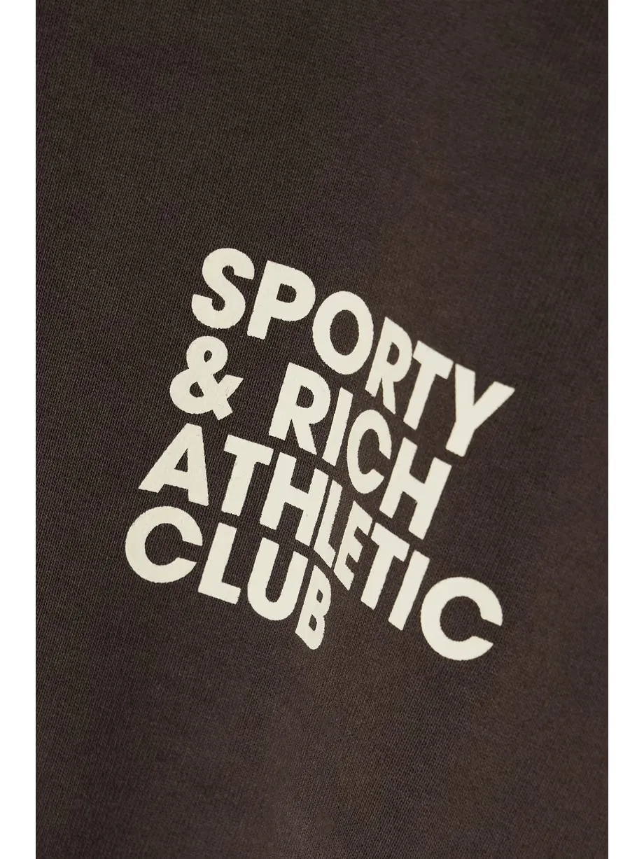 Sporty & Rich  |Cotton Hoodies & Sweatshirts