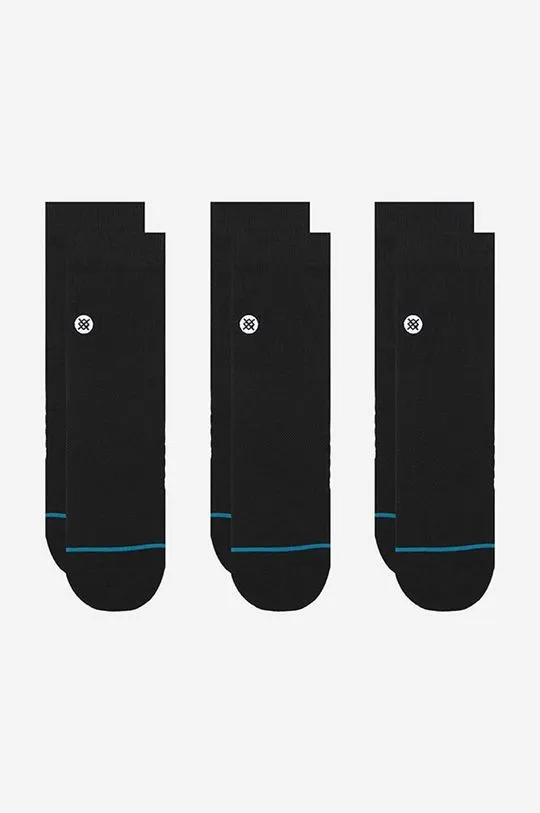 Stance socks Icon Quarter black color