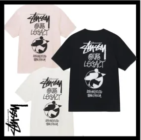 STUSSY  |Street Style Logo Skater Style T-Shirts