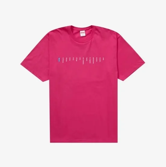 Supreme  |Unisex Street Style Cotton Logo Skater Style T-Shirts