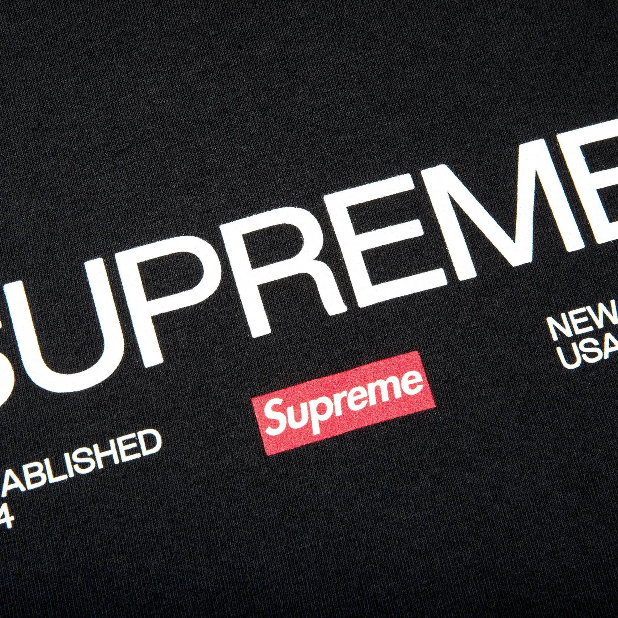 Supreme  |Unisex Street Style Logo Skater Style T-Shirts