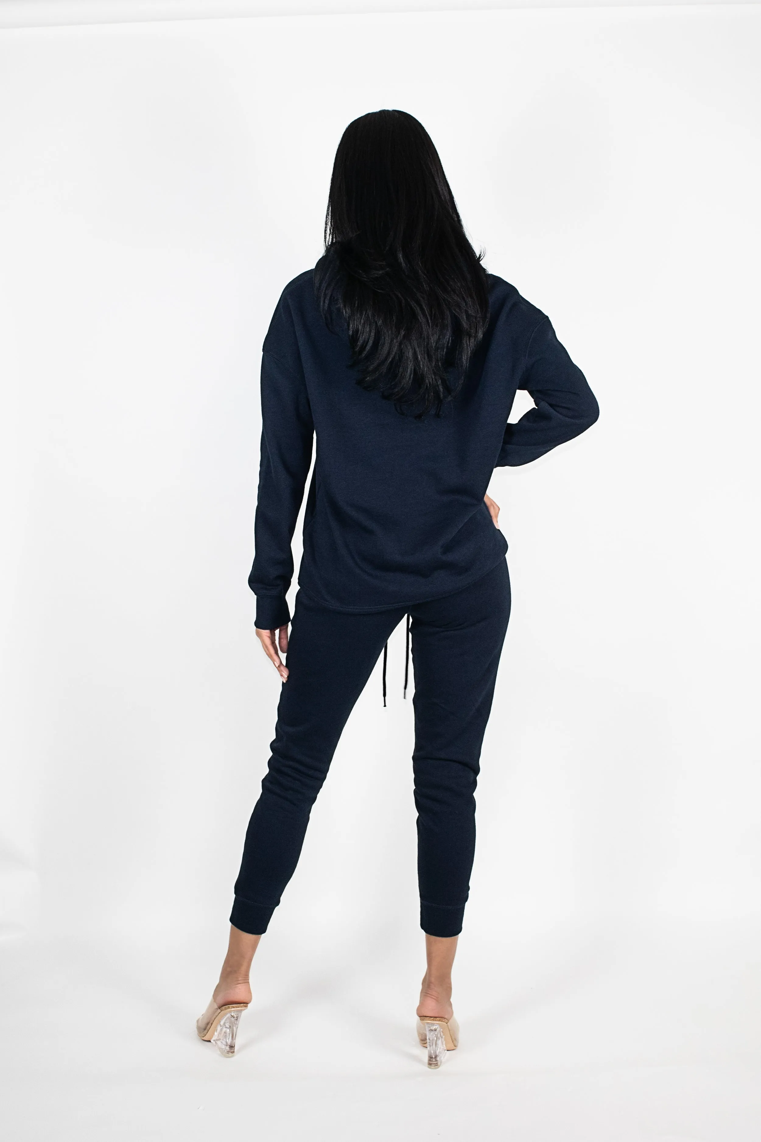 Sweatsuit Set (Navy Blue)