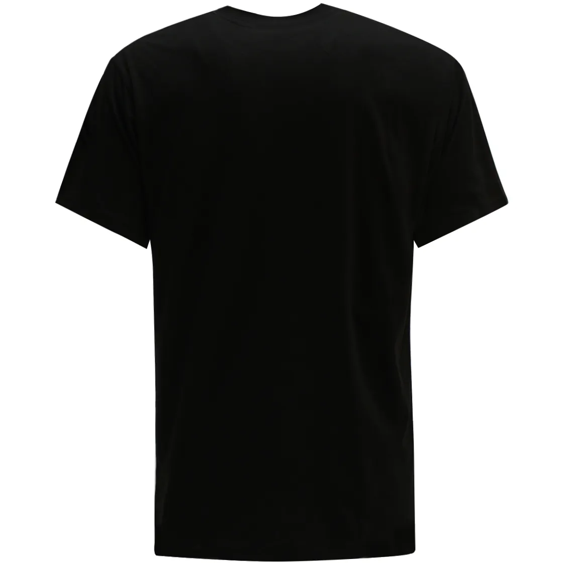 T-SHIRT CIRCLE CHECKER Uomo Nero