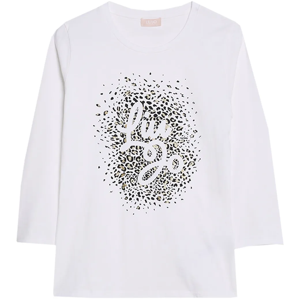 T-SHIRT SPOTS Donna Bianco