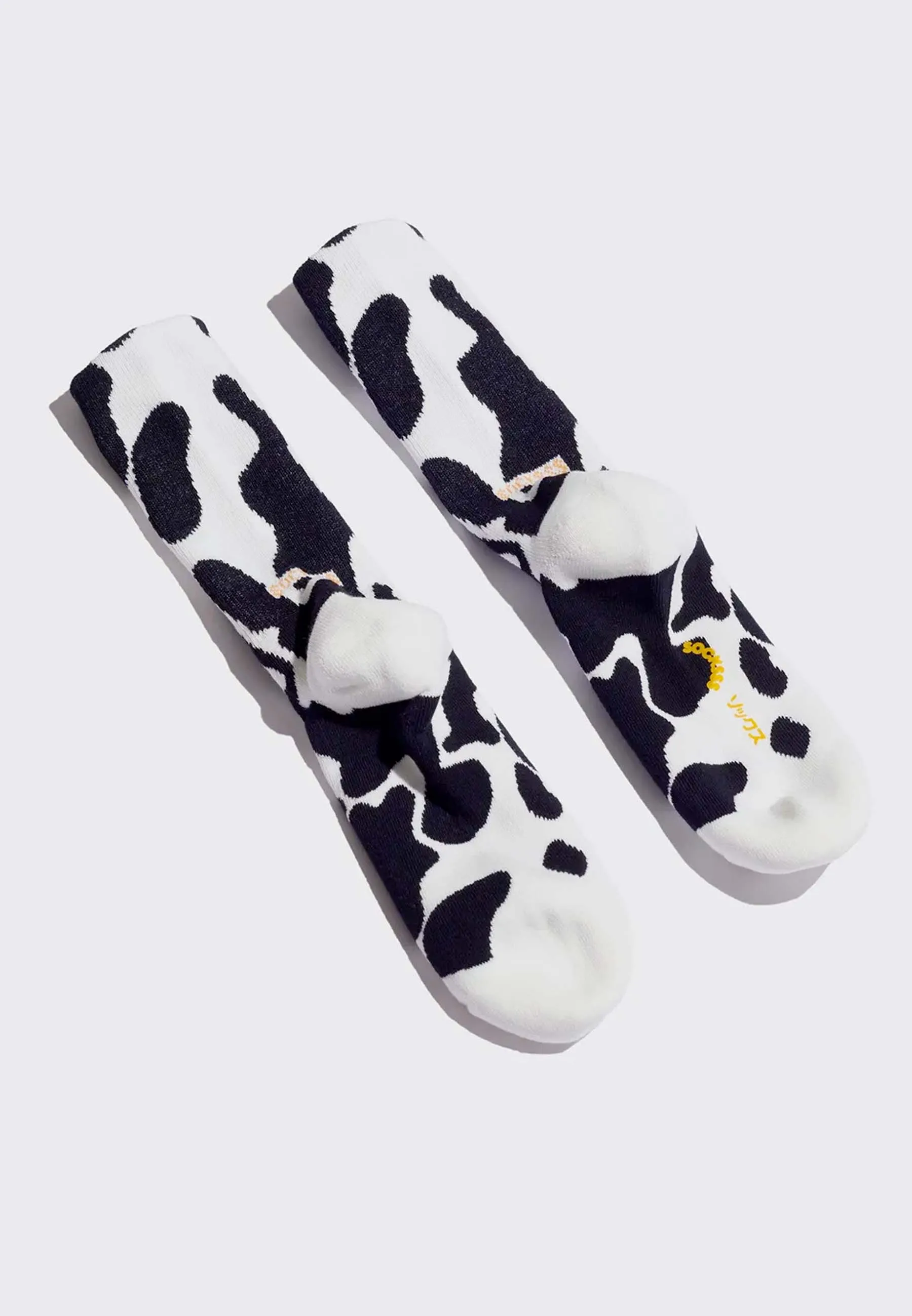 Tennis Pattern Socks - saddle ranch