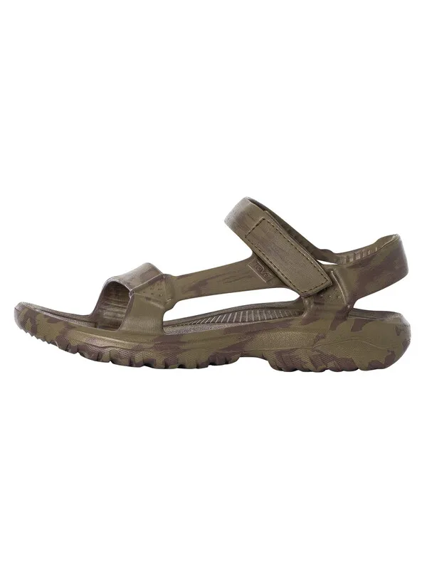 Teva Hurricane Drift Huemix Sandals - Olive Swirl