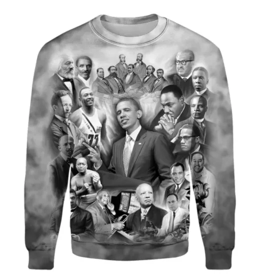 They Make Our History All Over Apparel Sweater