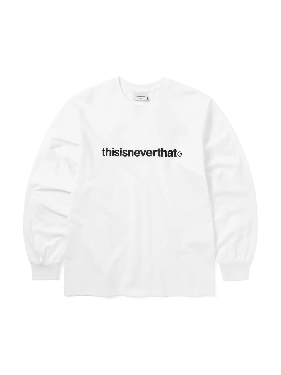 thisisneverthat  |Unisex Street Style Plain Cotton Logo Skater Style T-Shirts