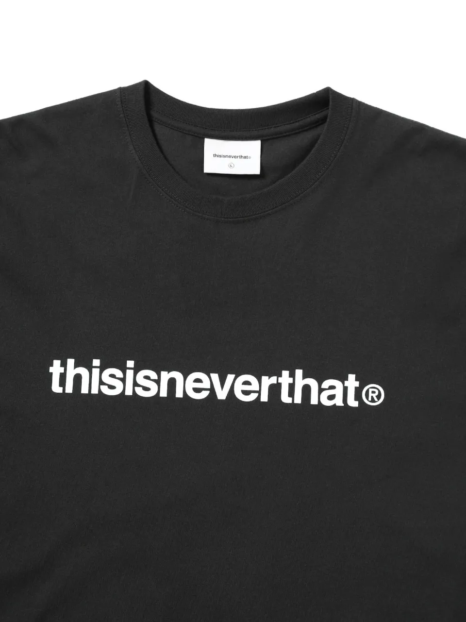 thisisneverthat  |Unisex Street Style Plain Cotton Logo Skater Style T-Shirts