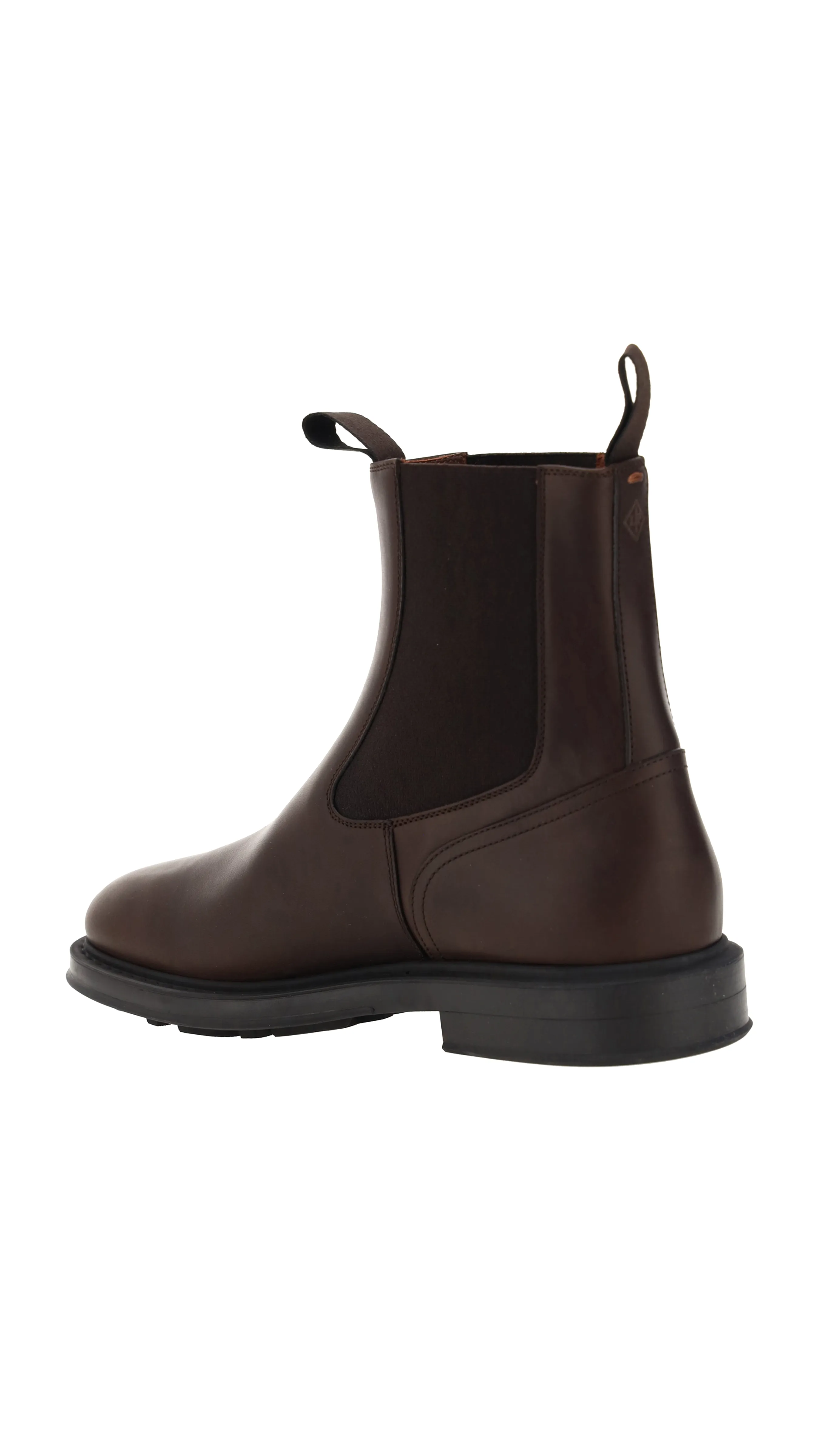 Travis Leather Chelsea Boots - Ultra-Dark Brown