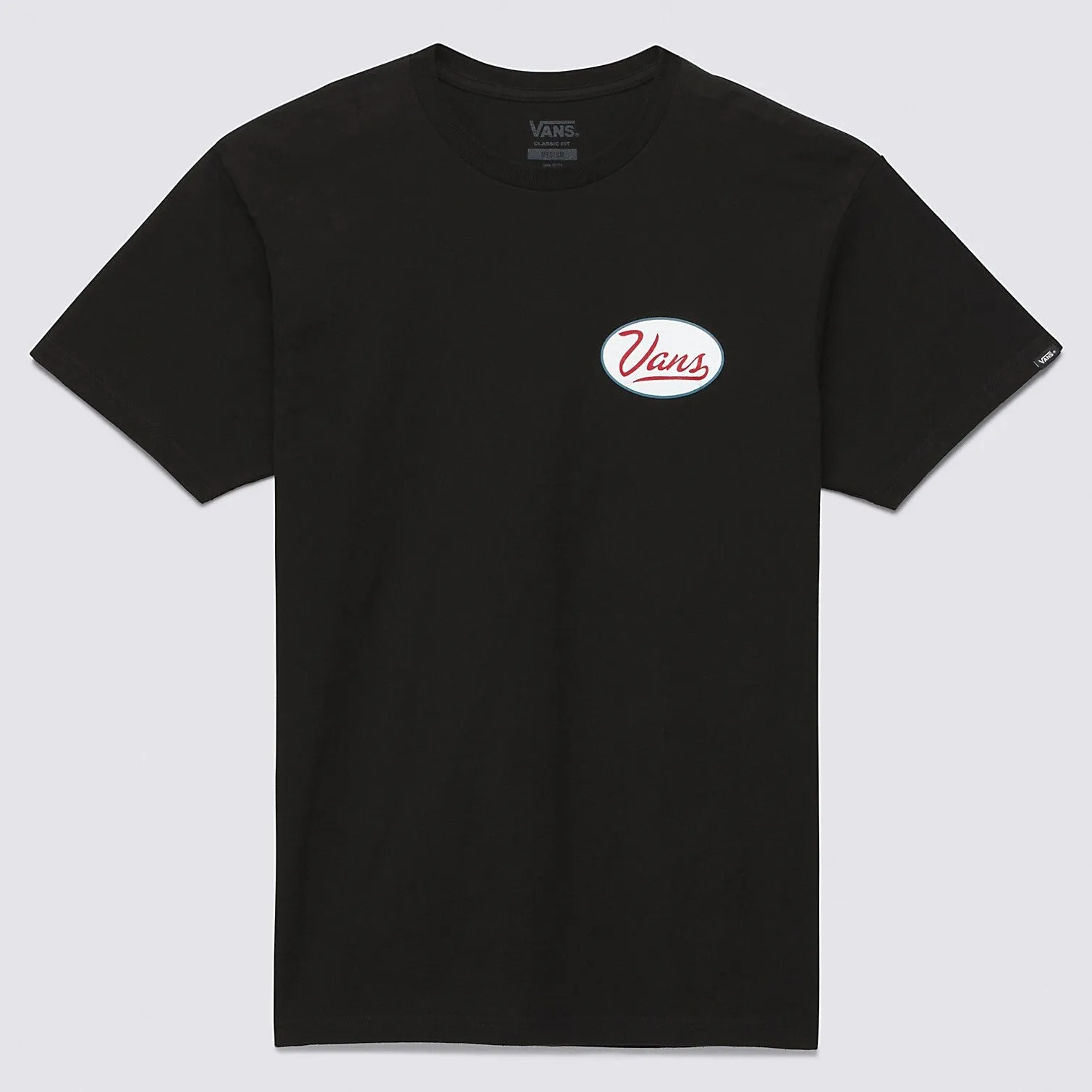 VANS Gas Station Logo T-Shirt - Black