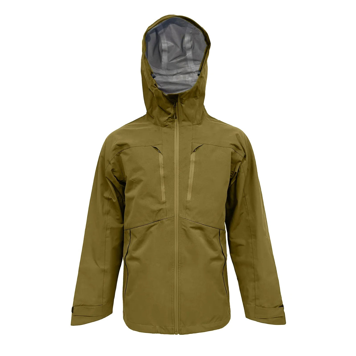 Veste de randonnée imperméable à 3 couches avec capuche pour homme LKVER - DWR Jacket