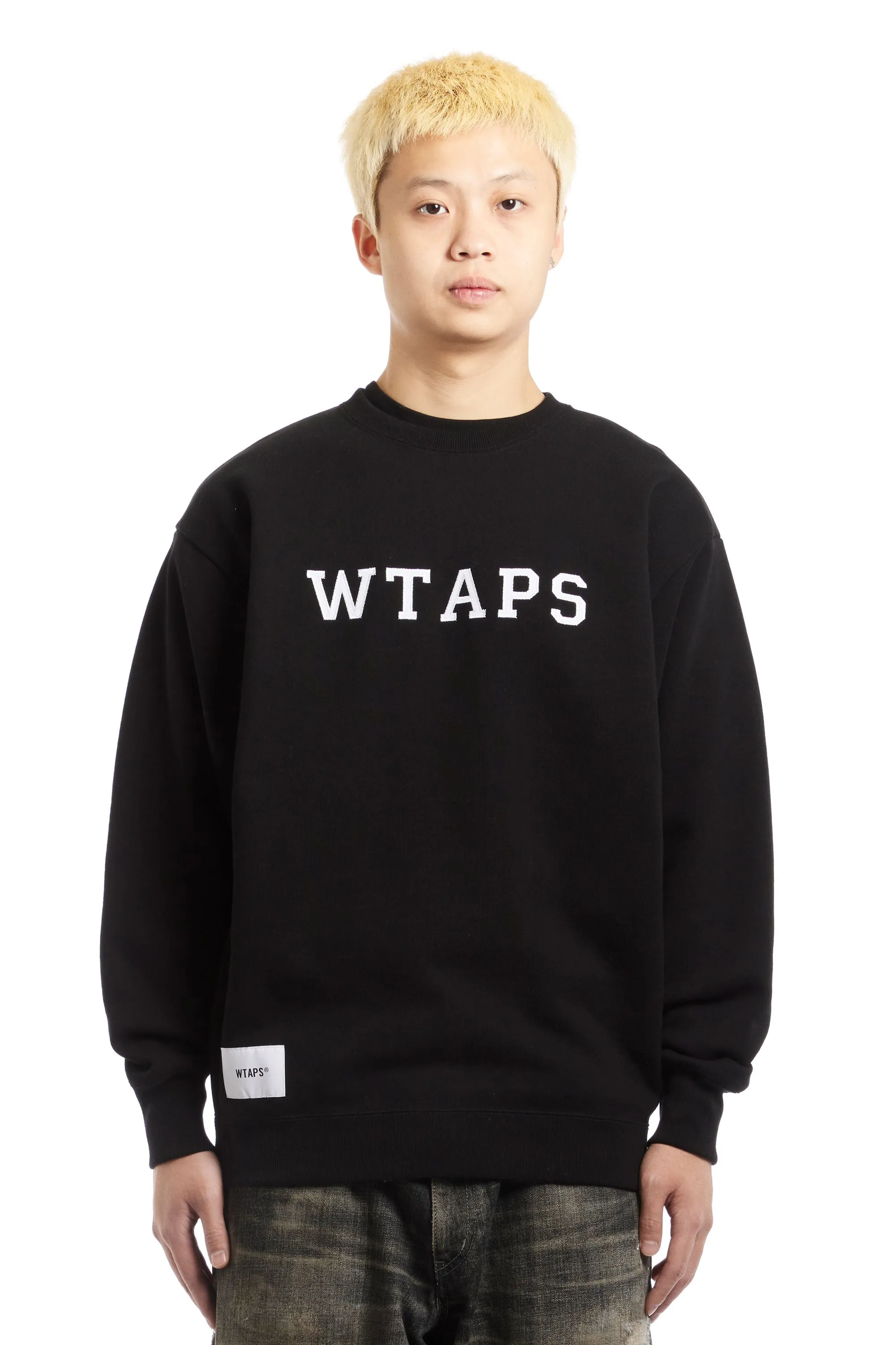 WTAPS - COLLEGE APPLIQUE SWEATER CUT & SEW 03 SS24